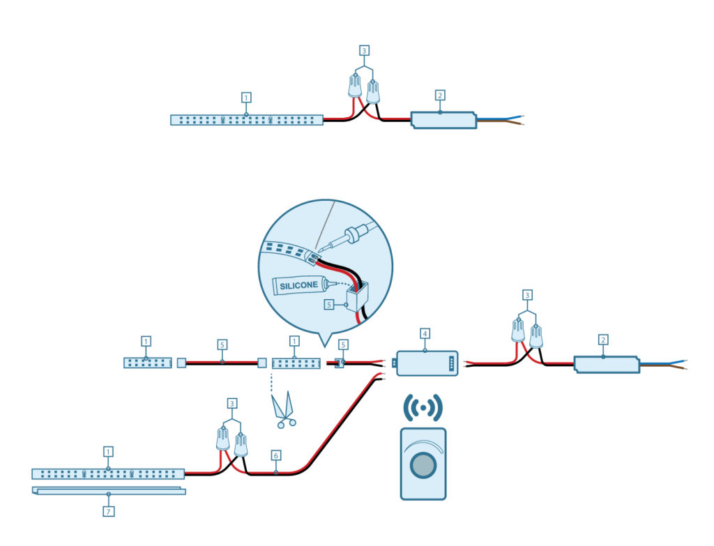 LED Strip Diagram